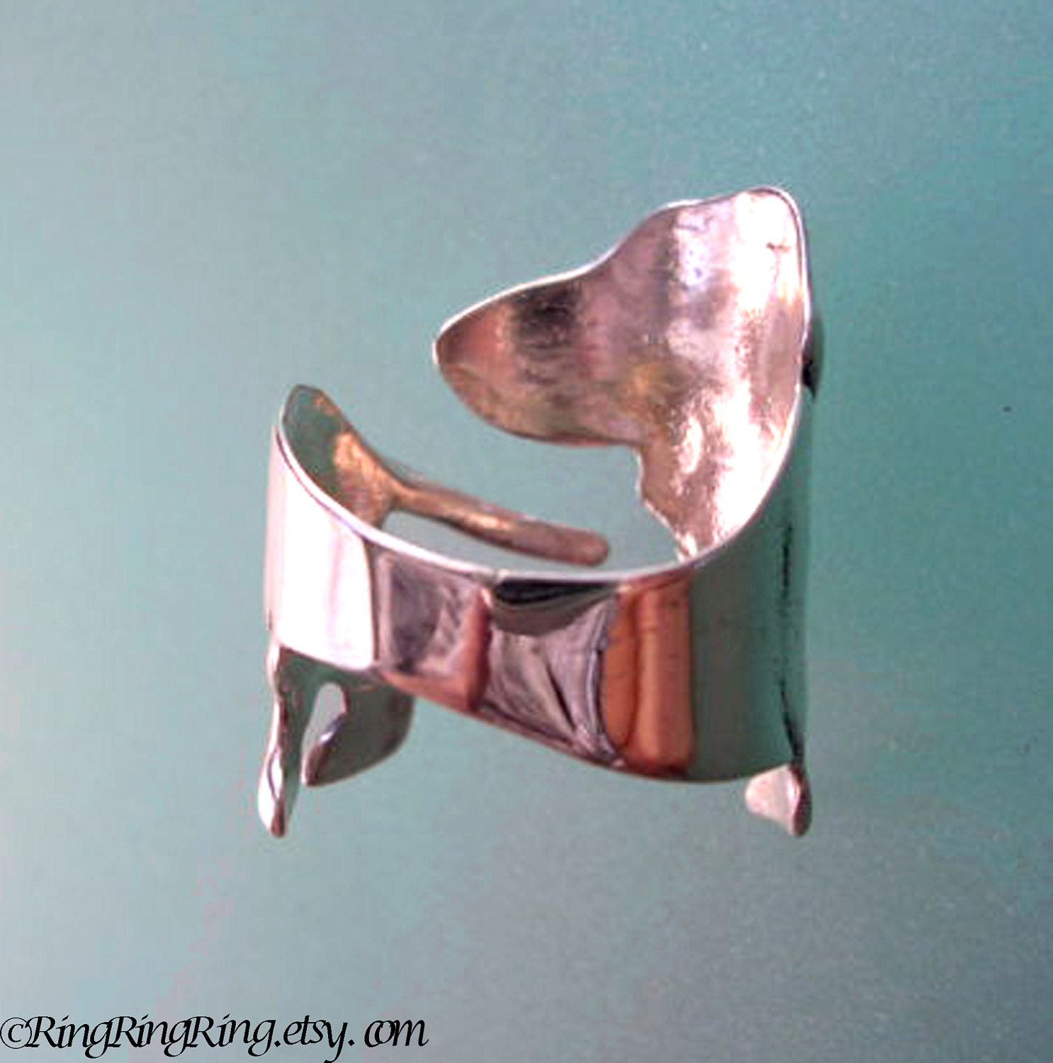 925. Basset hound dog - Sterling Silver ring jewelry Adjustable 012013