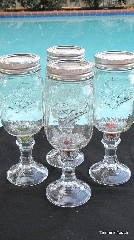 4 Redneck Wine Glasses: Redneck Wine Glass