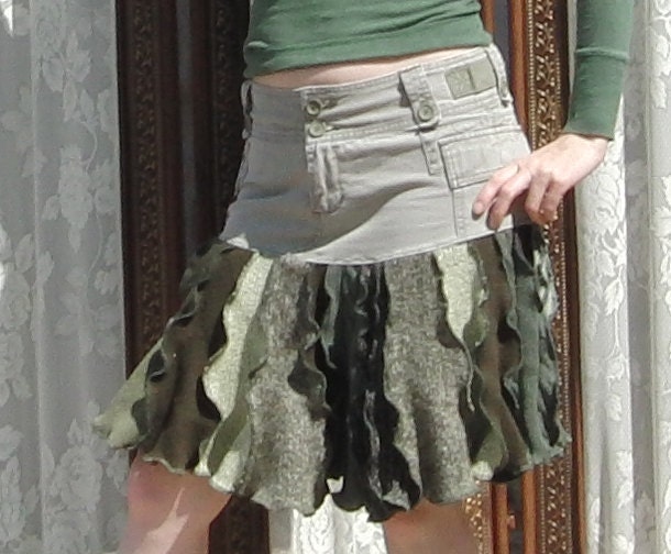 Cargo Skirt Long