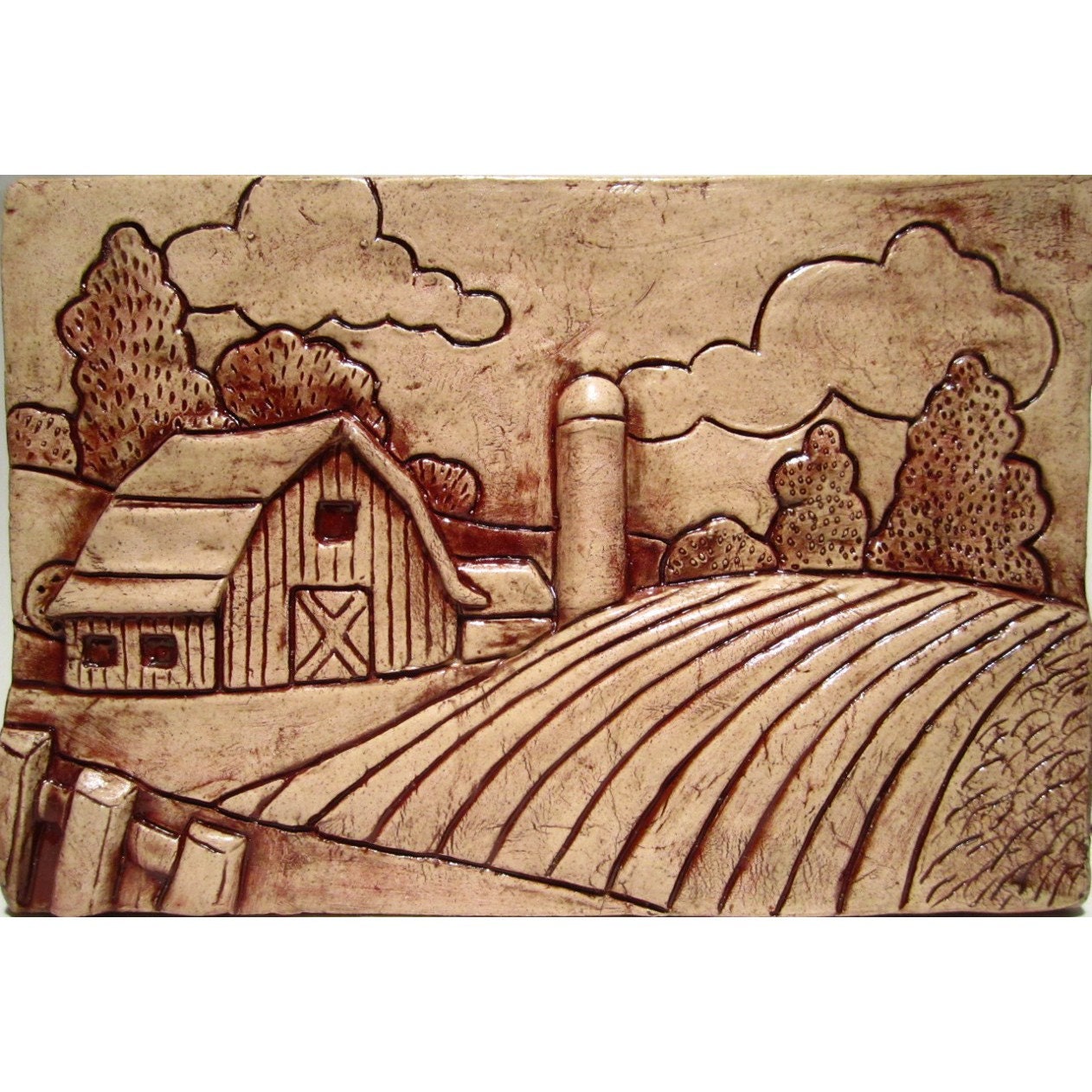 Old Barn Art Tile Ceramic Tile