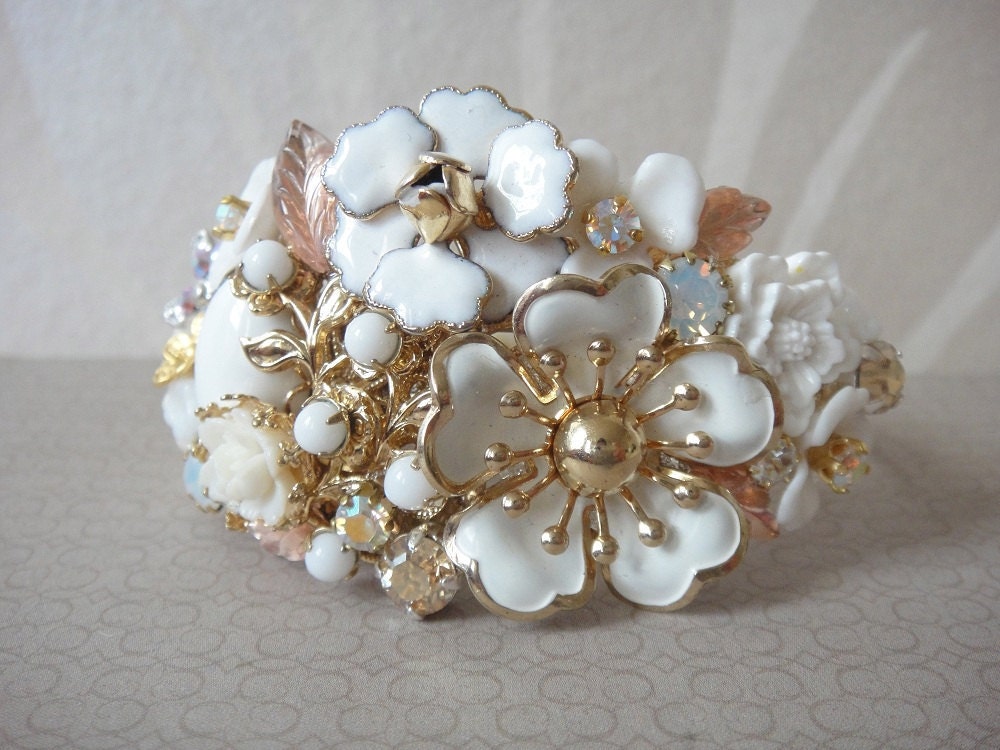 Gold Wrist Corsage