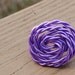 Wire Ring, Wire Wrapped Friendship Ring Twisted Purple
