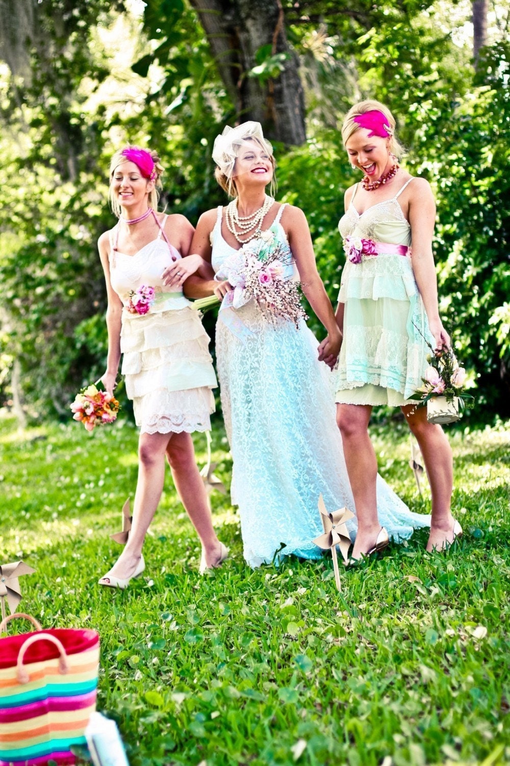 Bridesmaid dress-Eco- Fabulous CUSTOM MADE Tea Party Slip Dress