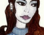 Dark Shadows Inspired Paper Doll Set