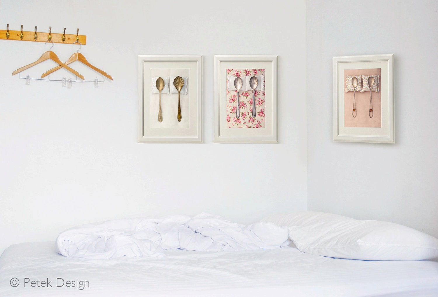 25% OFF: Set of 3 Wedding Photos 5x7 (13x18cm) Spooning Prints Fine Art Bedroom Photography. Hostess Cozy Unisex Romantic Gift, You Choose