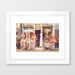 Vintage Shop, Amsterdam. Art Wall Photograph, Print Photo 5x7 Shabby Chic, fade colors, Classic Fashion, home decor