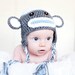 PDF CROCHET PATTERN 010 - Sock Monkey hat - Multiple sizes from newborn through age 4