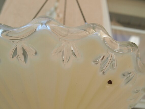 repurpose light fixture hanging planter bird feeder candle holder yellow