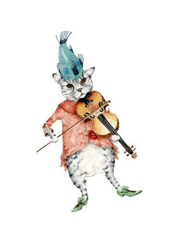 Fiddle Illustration