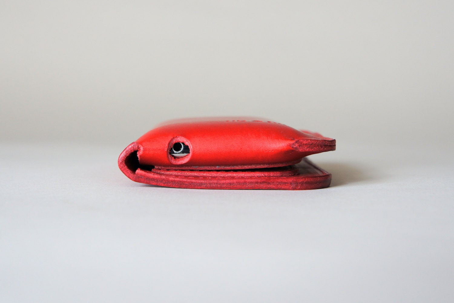 Bridle Wallet - iPhone / iPod Case - Red Leather