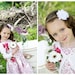 White Eyelet Lace Flower Hair Clip- Ruffles and Frills- Cute with Blue Jeans
