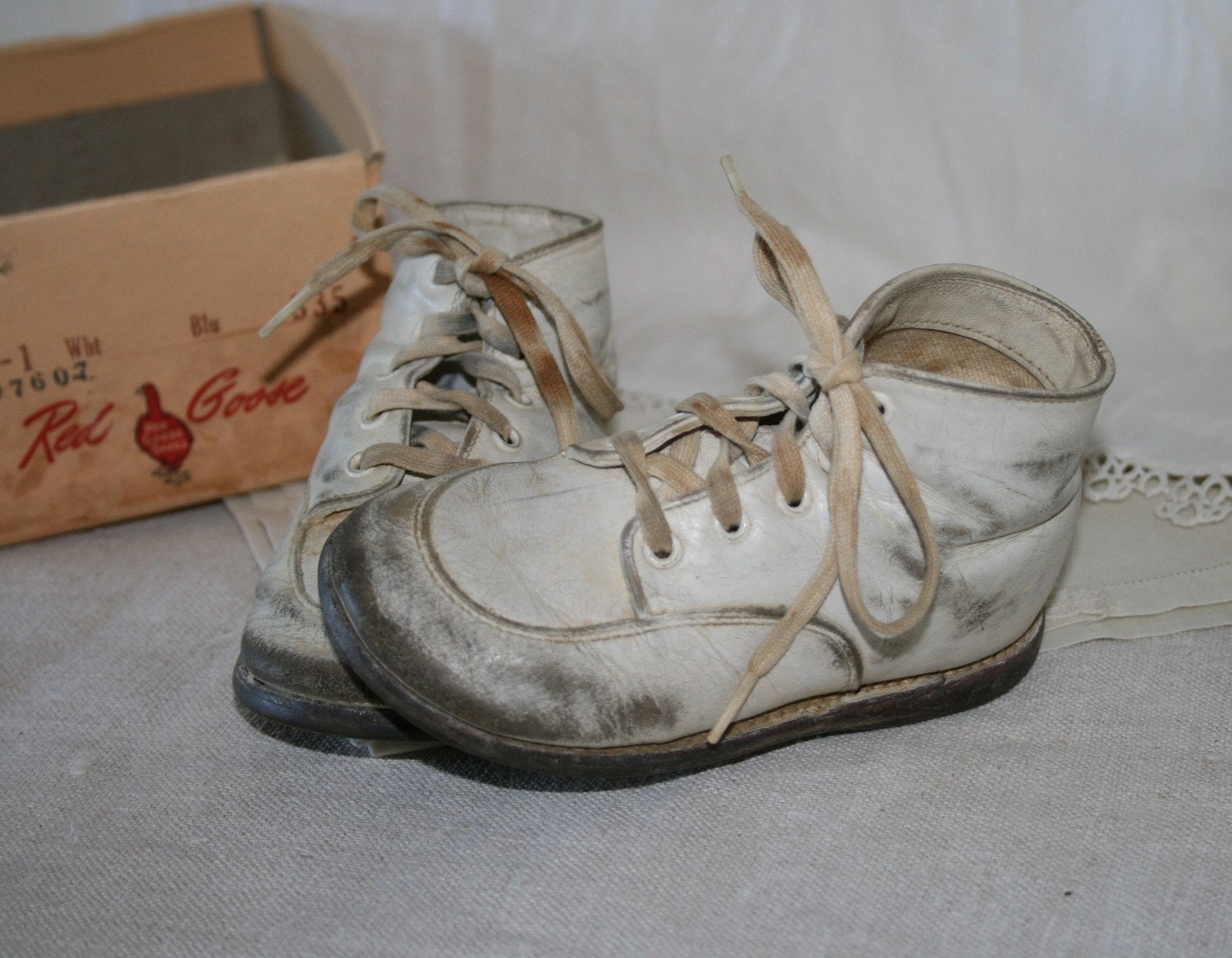 Old Red Goose Baby Shoes