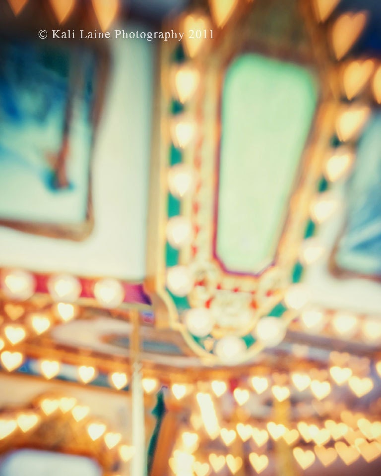 I Heart Carousels - Fine Art Photography Original Print (16x20)