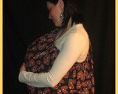 BooB TooB The ONLY Nursing Cover That's Got Your Back (Black with Multi Colored Hearts)