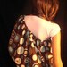 BooBTooB The ONLY Nursing Cover That's Got Your Back (Brown with BIG Blue and White Dots)