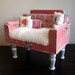 Dog Beds, Exquisite Pet Loungers. JUST PEACHIE