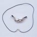 In Stock ,100strands Jewelry Making Necklace Cord,Rubber, Black,With Alloy Clasp,1.5mm,Length 18 Inch ID4051