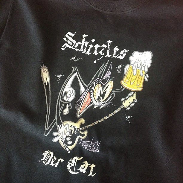 Schitzles Der Cat t-shirt