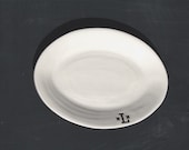 Monogram Oval Platter