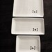 Set of 3 serving platters