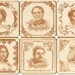 Heroes of Science Coasters (set of 6)