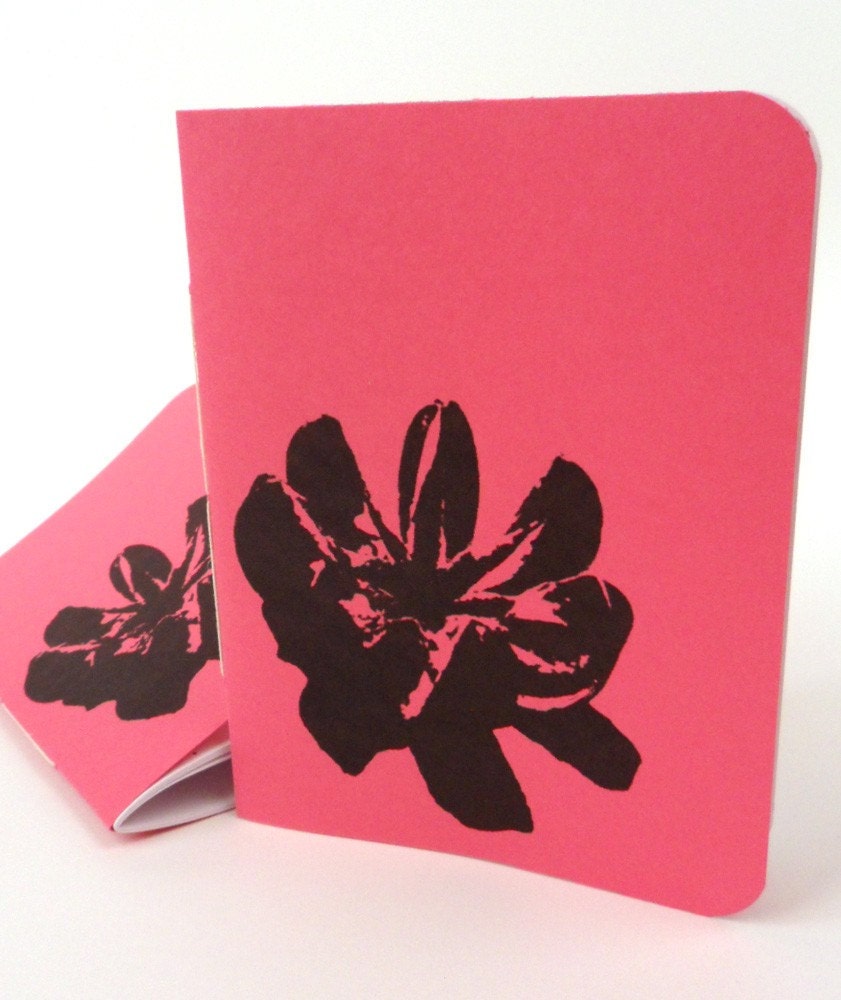 Seed Pod  Notebook - Hot Pink