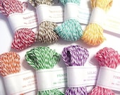 Original Baker's Twine Sampler Pack - 15 yards of each color - 8 colors - 120 yards total