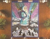 Beaded Tapestry PATTERN Book Enchanted Santas Northern Lights Christmas Chart Susan Brack