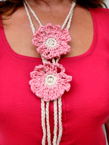 Anklet Jewelry Body Foot Hippy Chic Pink Cream Barefoot Sandals Fiber Crochet Nude shoes Yoga Bohemian Summer fashion
