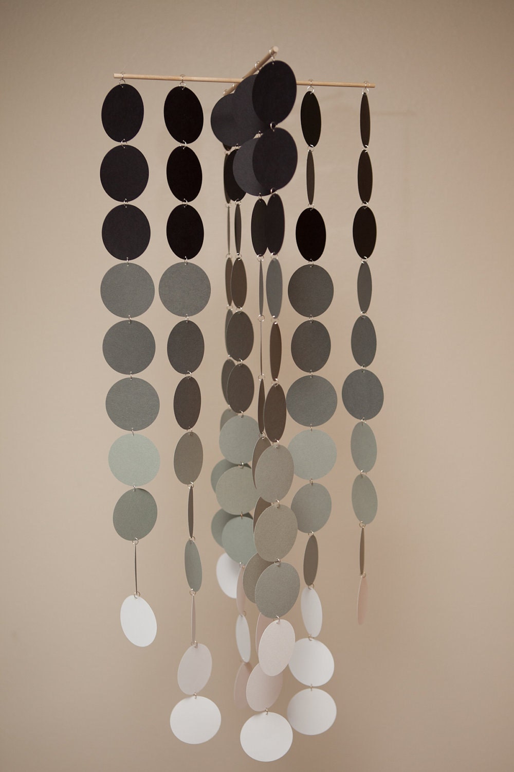 The shades of grey baby mobile