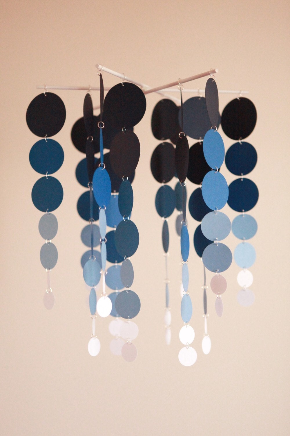 Shades of Blue Baby Mobile - Extra Large