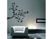 Maple Branch-- Vinyl Wall Art -- 24 x 23