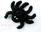 CROCHET PATTERN - Simple Spider Appliqué - Motif - Embellishment - PDF 207 - Sell what you Make