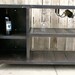 Scrap metal and reclaimed wood table