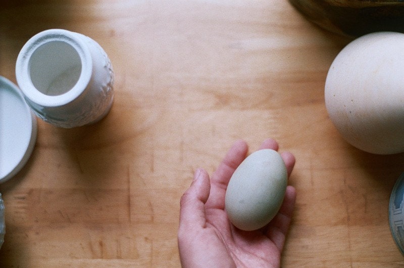 Blue Egg Print