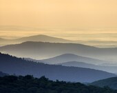 Blue Ridge Mountains in Shenandoah National Park, Virginia - 11x14 inch Photographic Print by Brendan Reals - BrendanReals