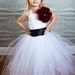 Girls Wedding Couture Tutu Dress - Multiple Color Options