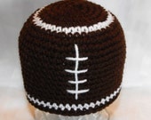 Infant Baby Boy Girl Football Hat Beanie - Available in Newborn to 12 months OFG team team madcap