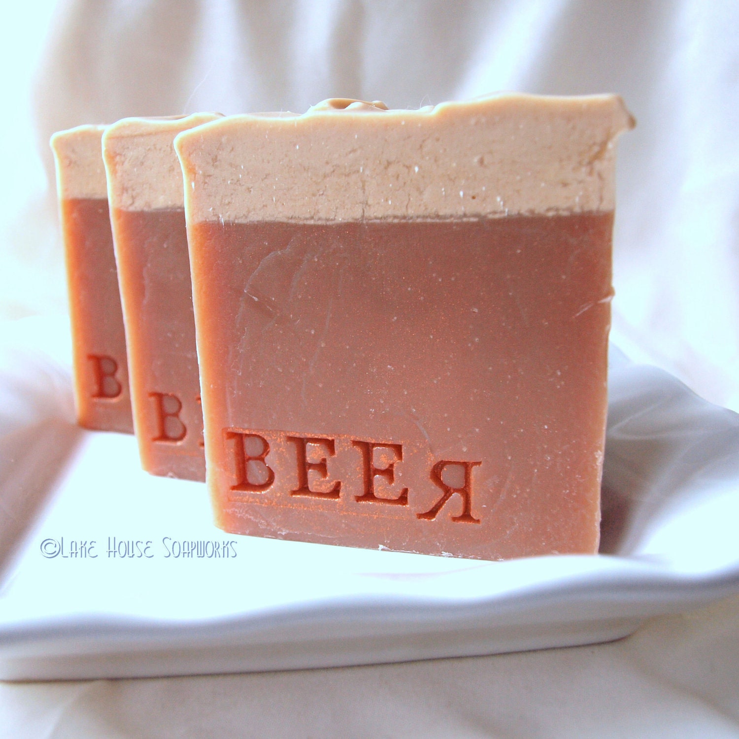 Beer Scented Cold Process Man Soap made with Smithwick's Irish Ale - Father's Day Gift Idea