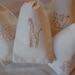 40 Zoo / Safari Themed Favor Bags - Organic Muslin Cotton 4x6 gift bags Great for Baby Showers and Birthday Parties