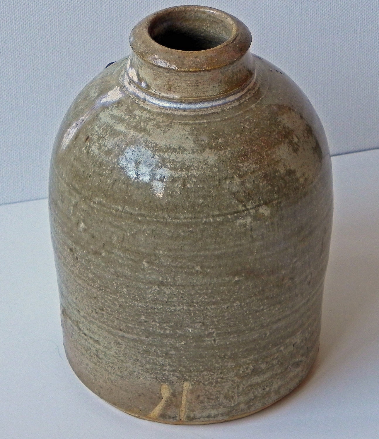 Vintage Stoneware Vase Signed Handmade California Pottery on Etsy by EdibleComplex