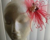 Fiery Feather and Flower Pad - Tulle and Crystals