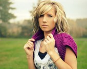 Crochet Shrug/Bolero/Sweater-5 color choices