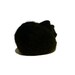 Tiny black cat - needle felted sculpture - asleep - Made to Order- animal collectible soft sculpture
