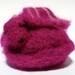 Purple Prussian Dragon - needlefelted sculpture of a sleeping dragon in pure woolmythological beast collectible soft sculpture
