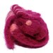 Purple Prussian Dragon - needlefelted sculpture of a sleeping dragon in pure woolmythological beast collectible soft sculpture