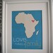 adoption print Love makes a Family 8 x 10 print ANY COUNTRY
