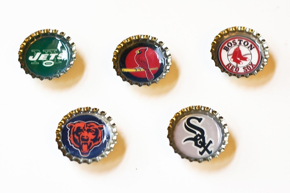 NFL Bottle Cap Magnet