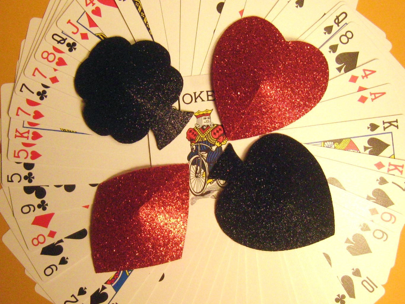 Card suit pasties