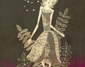 The slim girl